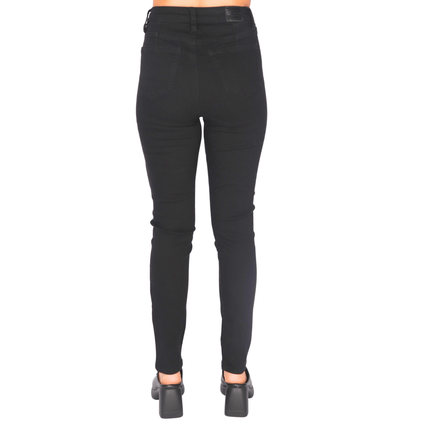 DOLLHOUSE Womens Bottoms M / Black / 28 DOLLHOUSE - Pull Over Denim