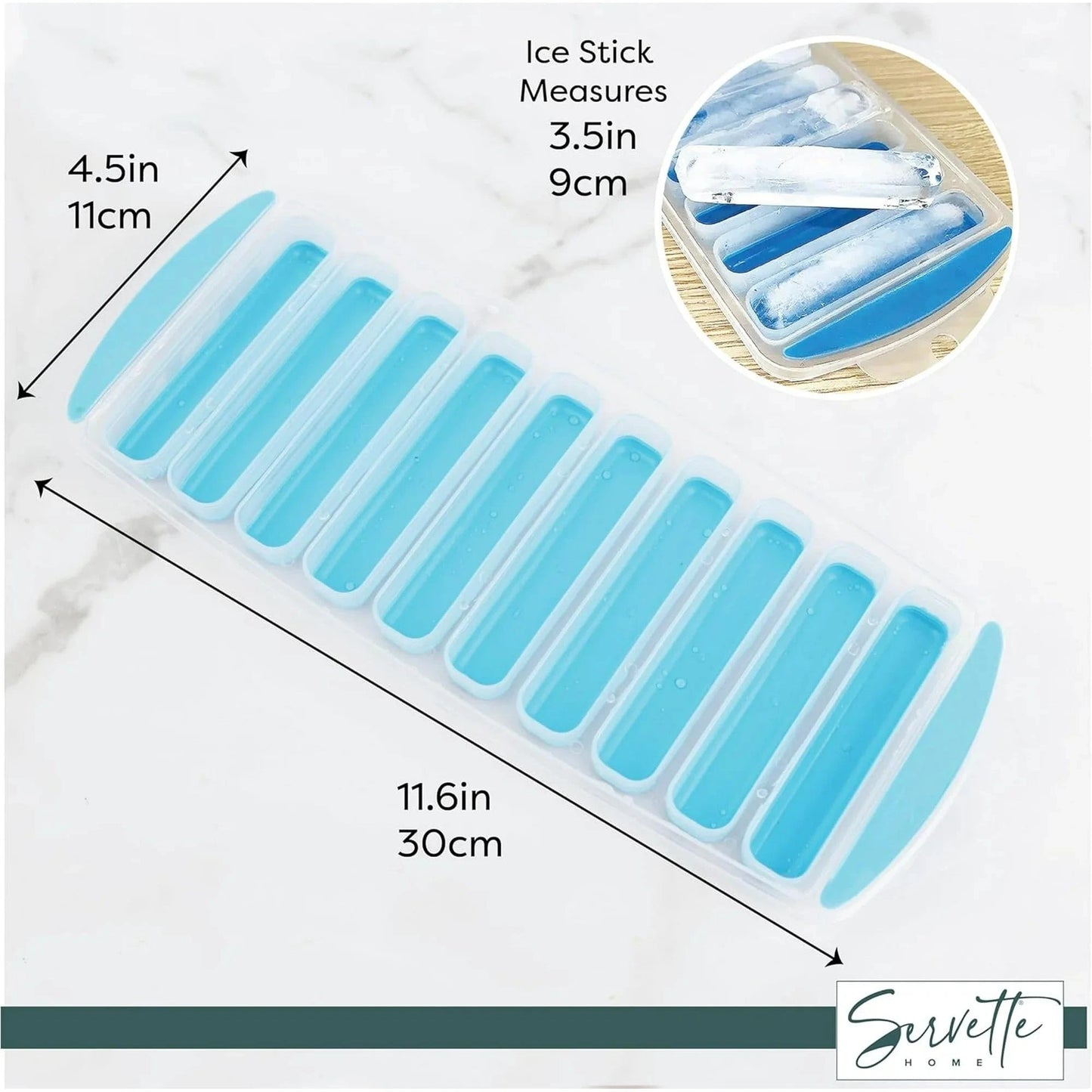 EIS WURFEL Kitchenware EIS WURFEL - Silicone Ice Stick Tray for Water Bottles