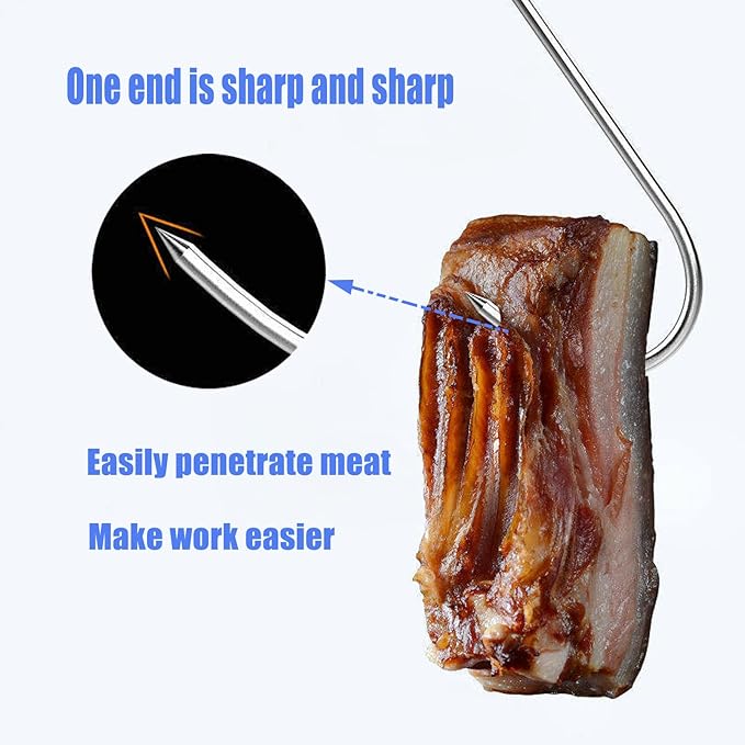 ERNESTO Kitchenware ERNESTO - 5 pieces Metal meat hooks