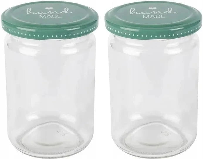ERNESTO Kitchenware Multi-Color ERNESTO - Glass jars with colorful lids
