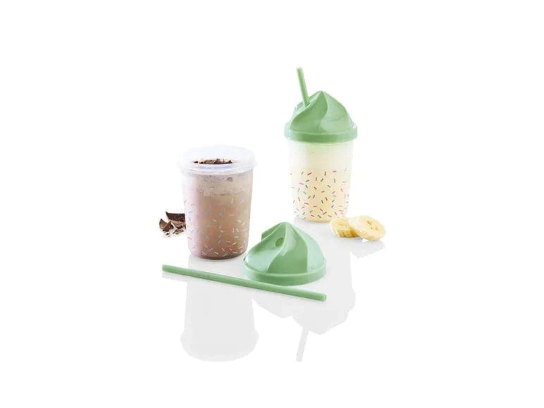 ERNESTO Kitchenware Green ERNESTO - Plastic Cup Set