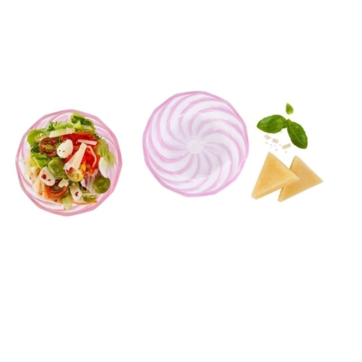 ERNESTO Kitchenware 175 ml / Pink ERNESTO - Set of Two Glass Colored