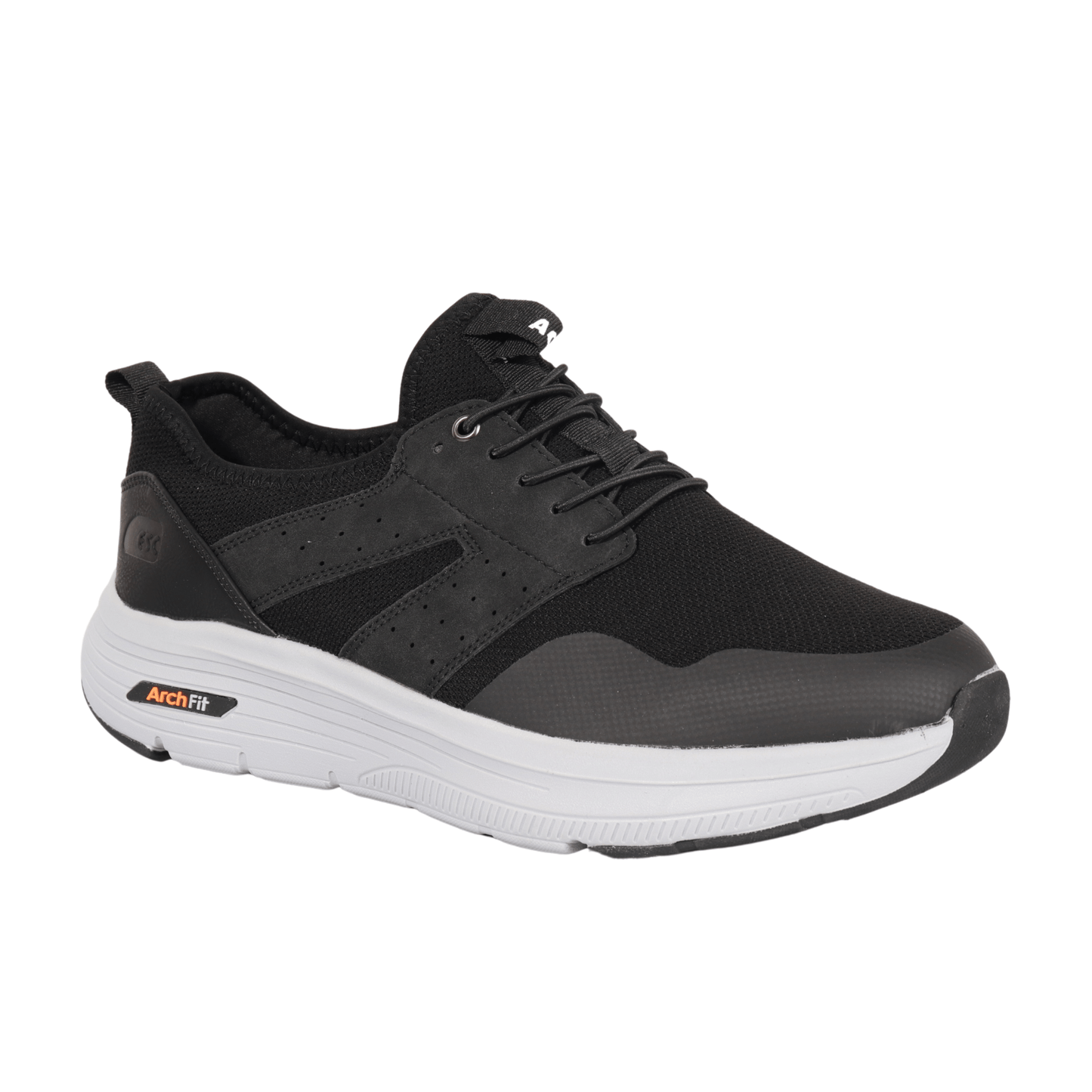 ESC ACTIVE Mens Shoes 45 / Black ESC ACTIVE - Quick rubber running sneakers