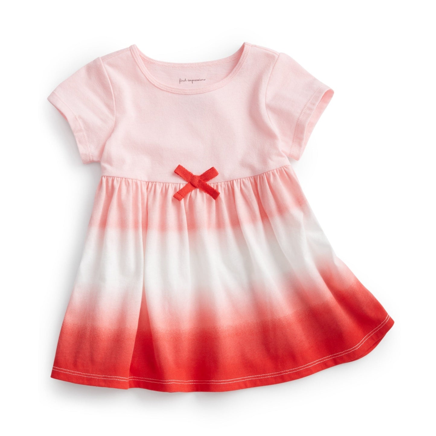 FIRST IMPRESSIONS Baby Girl 12 Month / Multi-Color FIRST IMPRESSIONS - Baby - Ombre Stripe Tunic