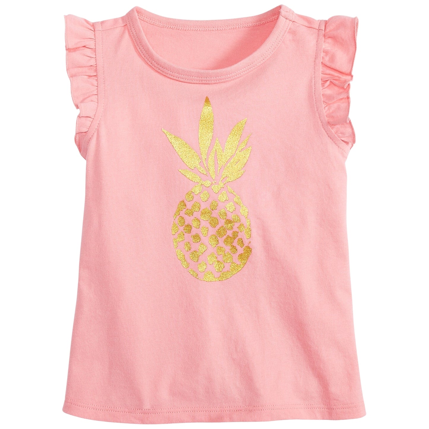 FIRST IMPRESSIONS Baby Girl 3-6 Month / Pink FIRST IMPRESSIONS - BABY - Pineapple-Graphic T-Shirt