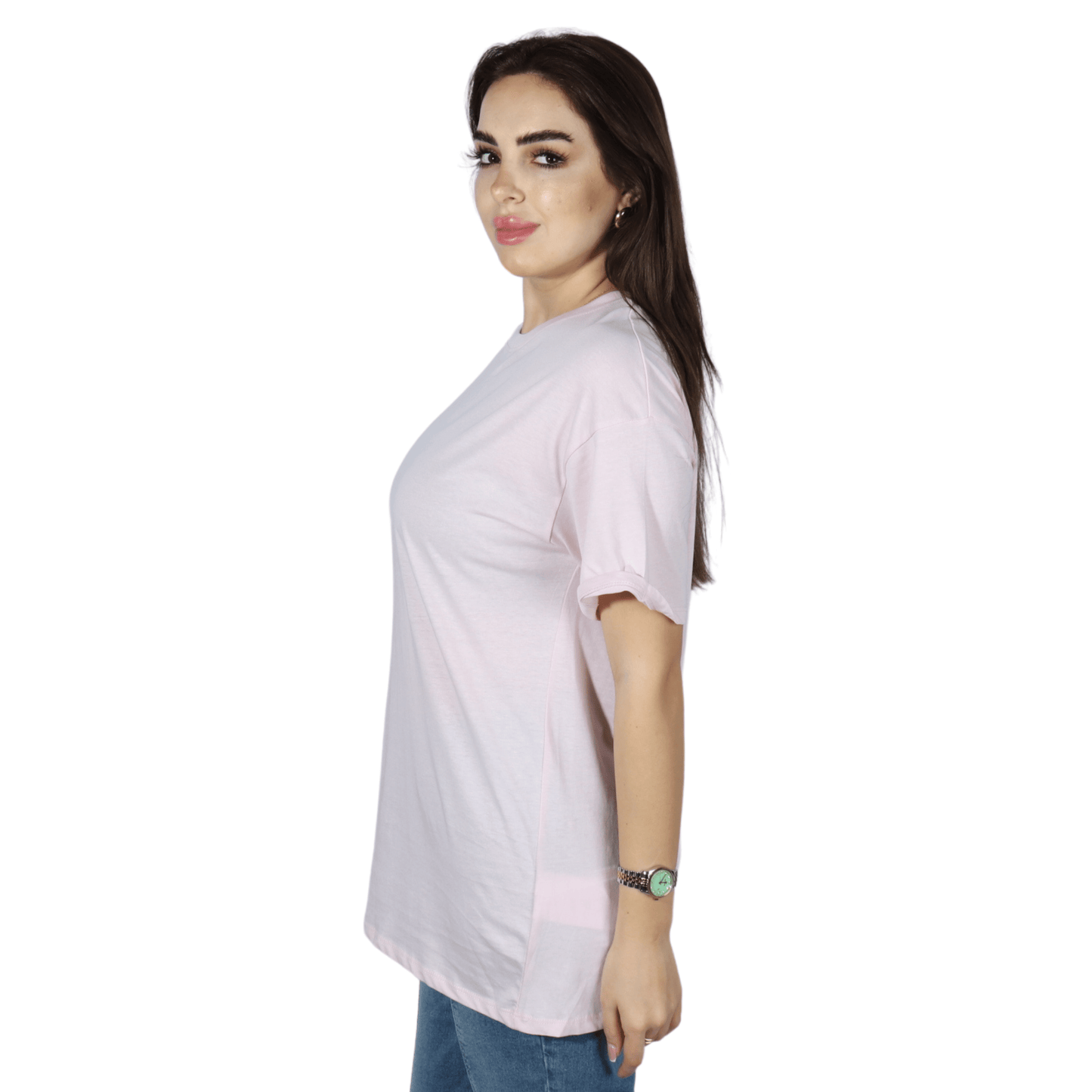 FSBN Womens Tops FSBN - Solid Short Sleeve T-shirt