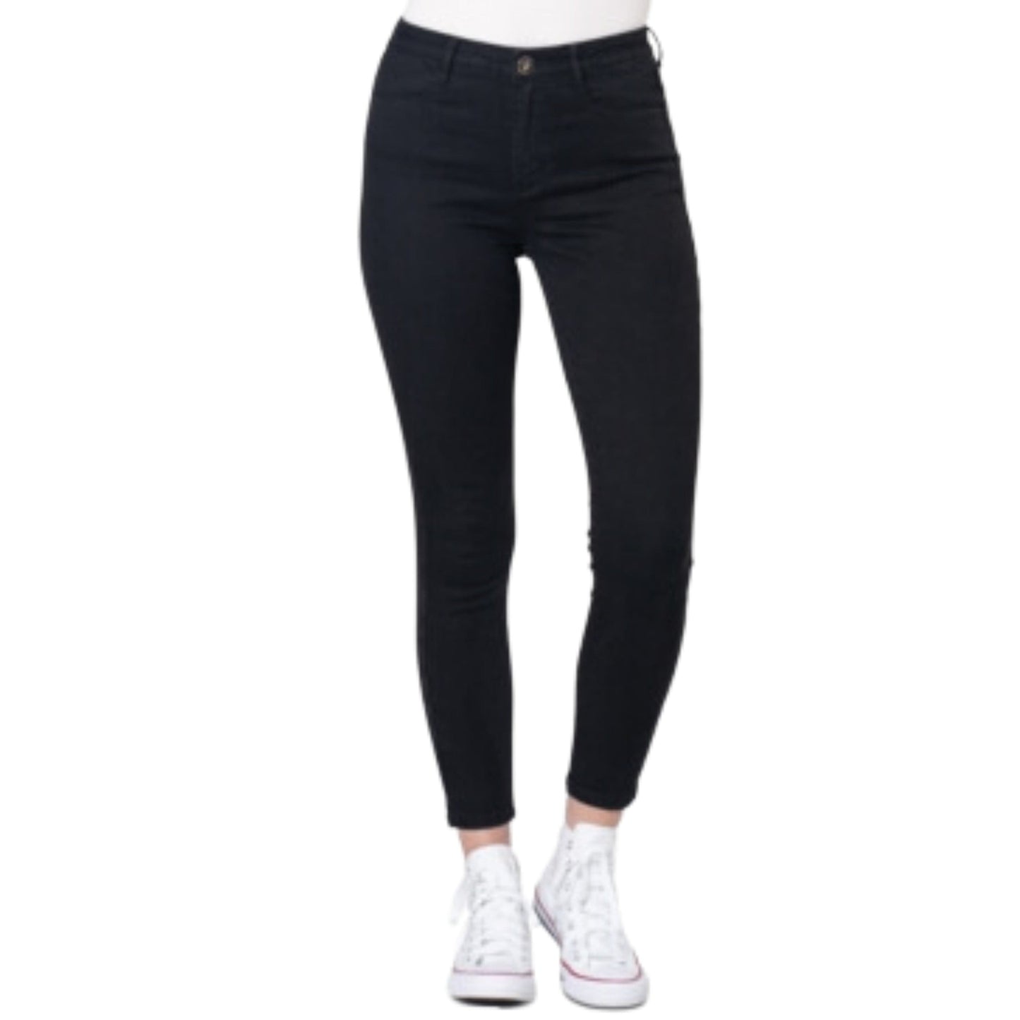 GEMMA RAE Womens Bottoms M / Black GEMMA RAE - High-Rise Bounce Back Jeggings