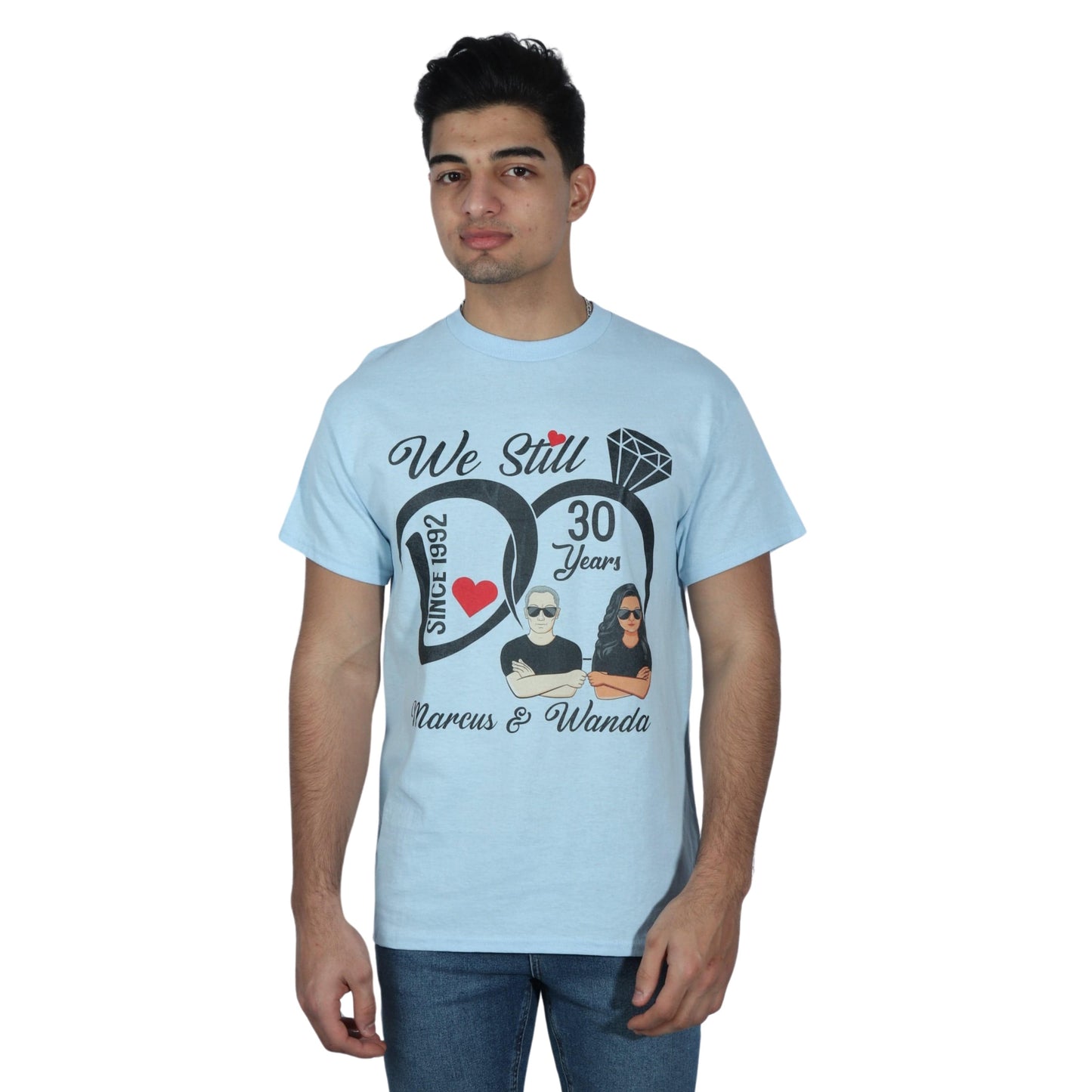 GILDAN Mens Tops M / Blue GILDAN - Short Sleeve T-Shirt