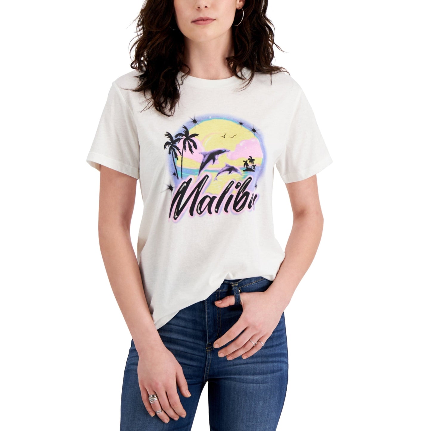 GRAYSON / THREADS Womens Tops GRAYSON / THREADS - Malibu Graphic Print T-Shirt