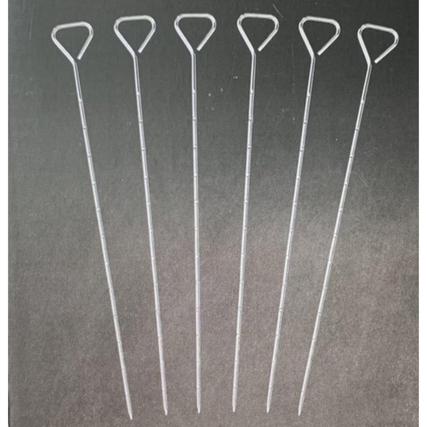 GRILL MEISTER Barbecue & Accessories Silver GRILL MEISTER - 6 Piece BBQ Skewers Set