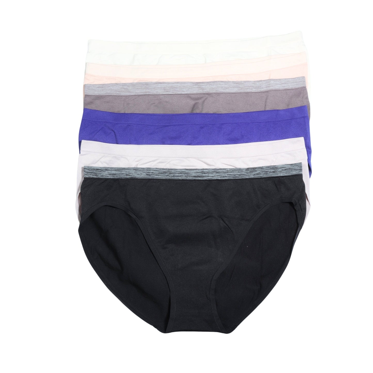 HANES Womens Underwear XXL / Multi-Color HANES - Cotton Stretch Underwear 6 PCS