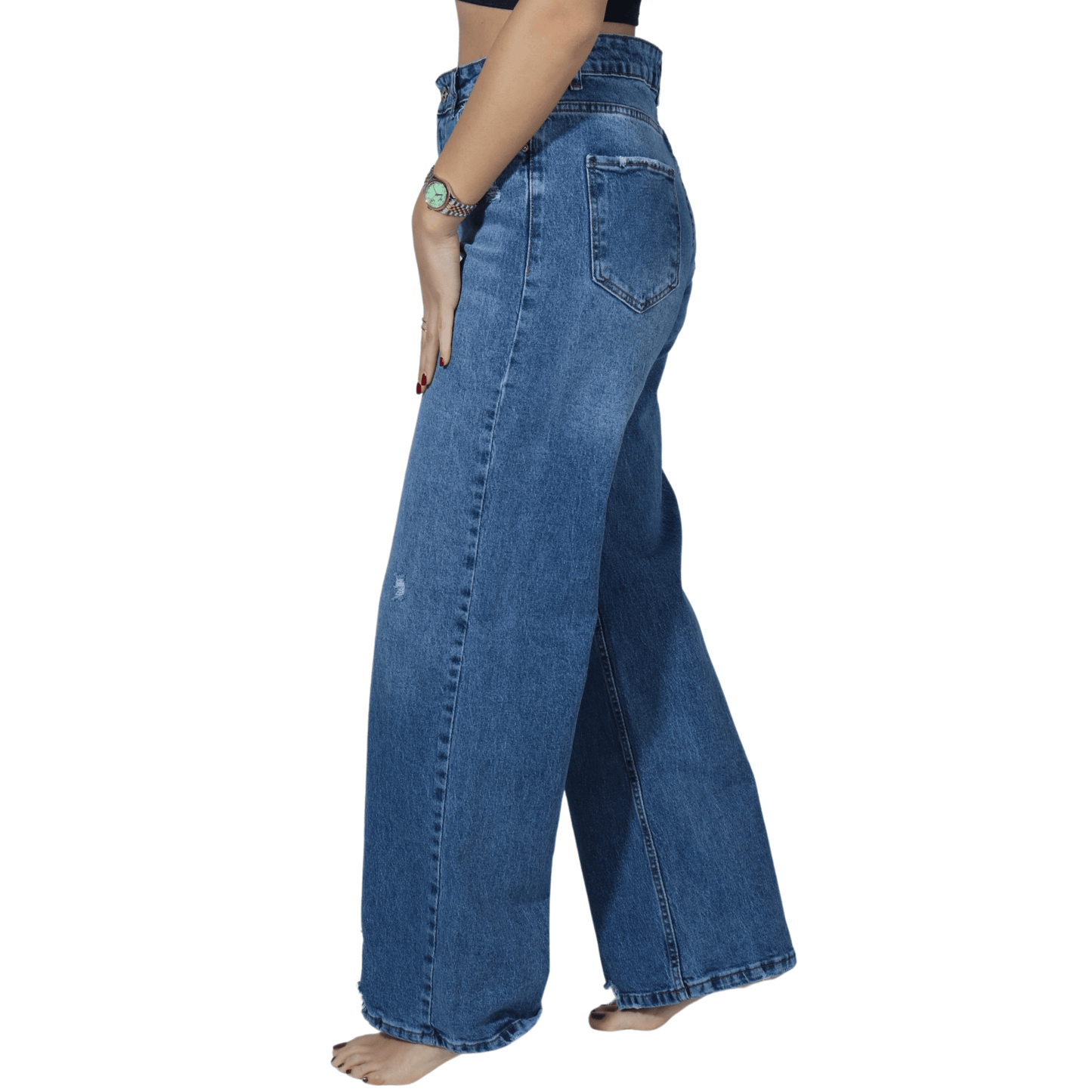 HAPPY PINK Womens Bottoms HAPPY PINK - Pull-Over Casual Jeans