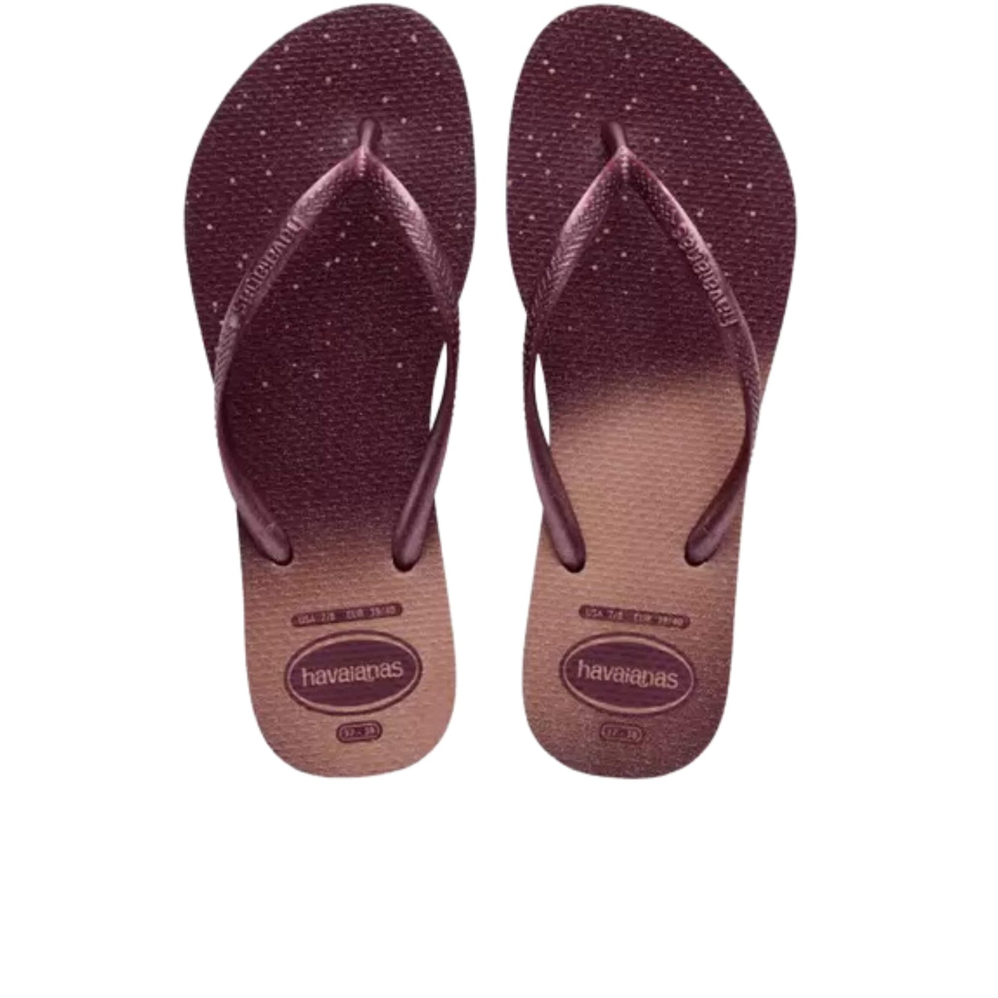 HAVAIANAS Kids Shoes HAVAIANAS - Kids - Slim Glitter Flip Flops