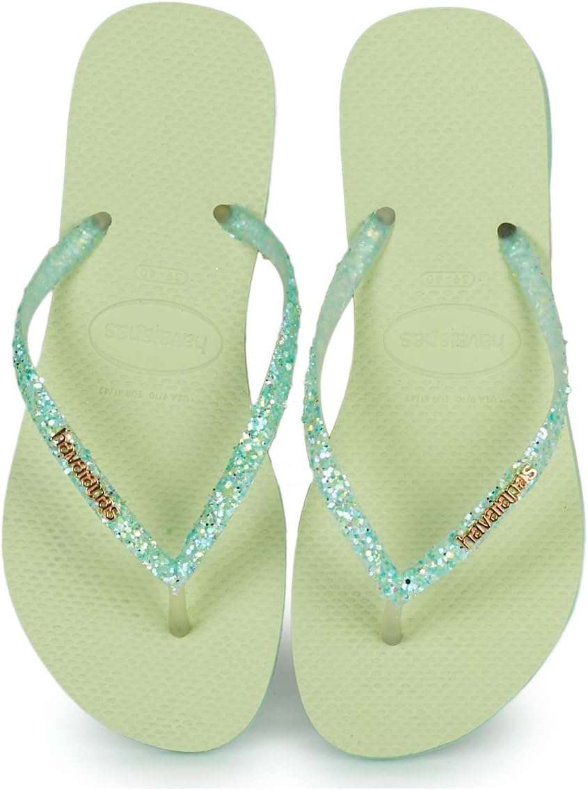 HAVAIANAS Kids Shoes HAVAIANAS - Kids - Slim Glitter Flourish Flip Flop