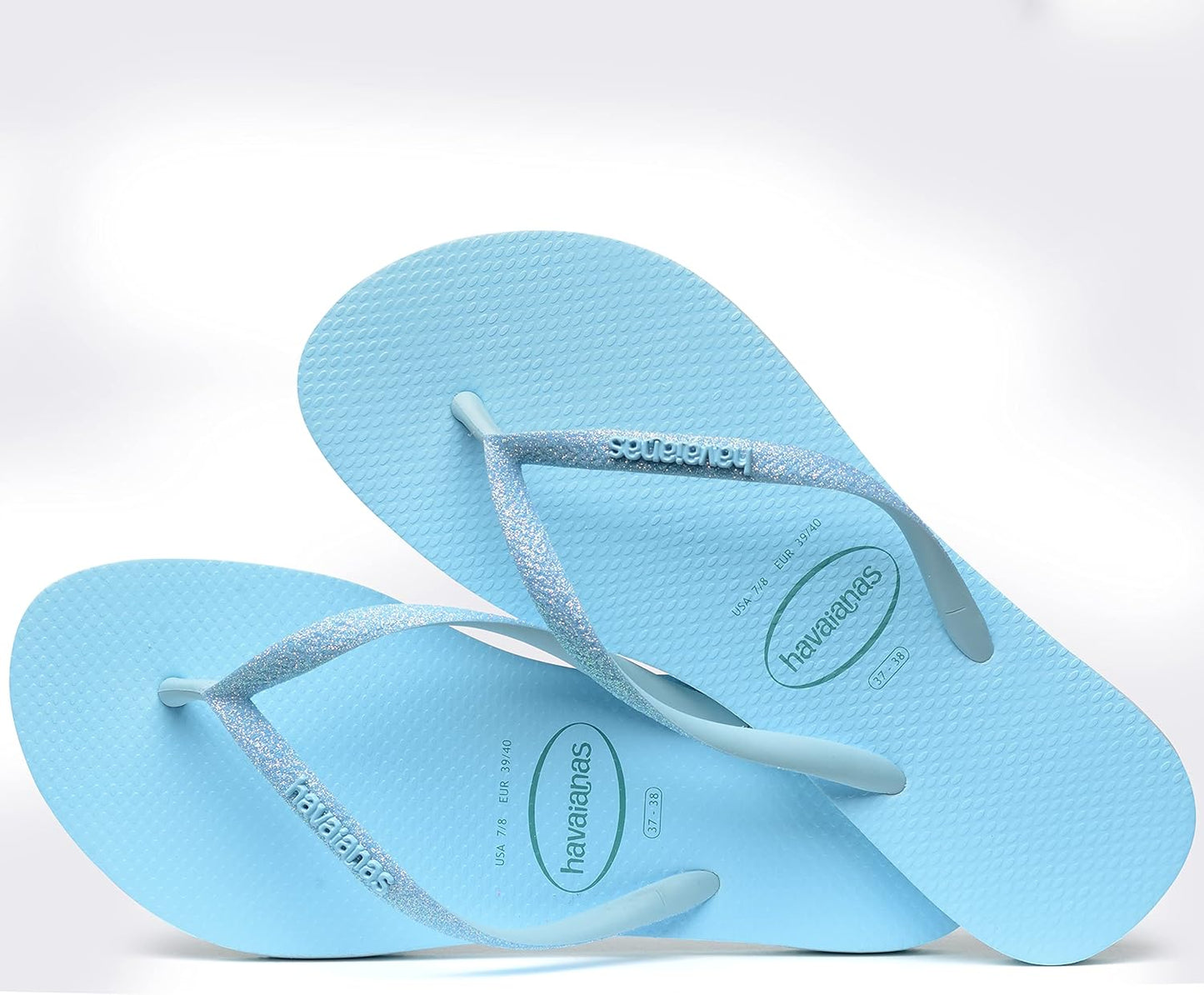HAVAIANAS Kids Shoes HAVAIANAS - Kids - Slim Glitter Neon Flip Flops