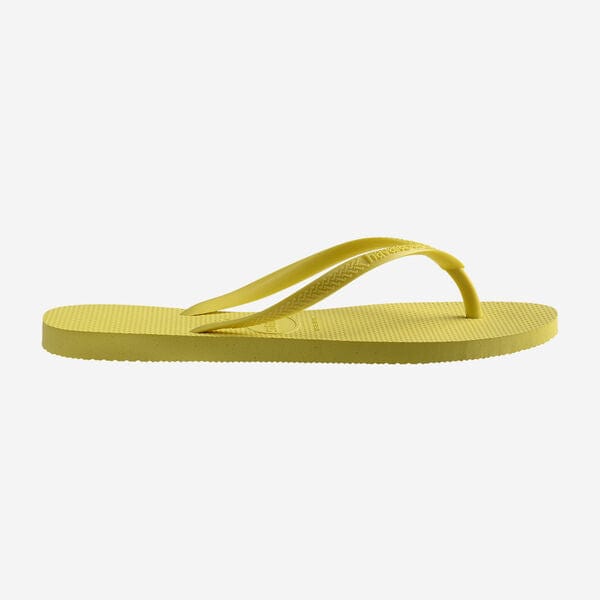 HAVAIANAS Kids Shoes 35 / Yellow HAVAIANAS - Kids - Slim Metallic Round Toe