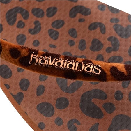HAVAIANAS Kids Shoes 35 / Multi-Color HAVAIANAS - Kids - Slim Square Velvet Flip Flops