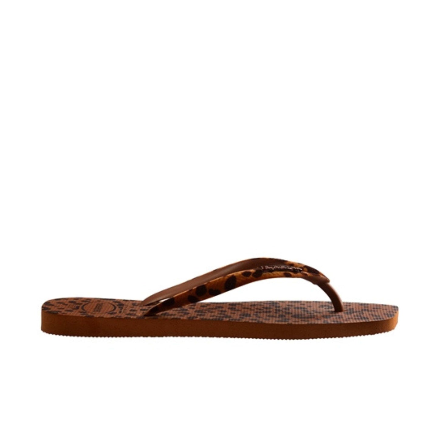 HAVAIANAS Kids Shoes 35 / Multi-Color HAVAIANAS - Kids - Slim Square Velvet Flip Flops
