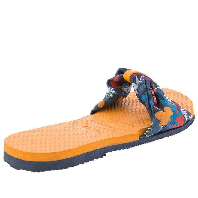 HAVAIANAS Kids Shoes 35 / Yellow HAVAIANAS - Kids - You St Tropez Floral Marinho Flip Flop