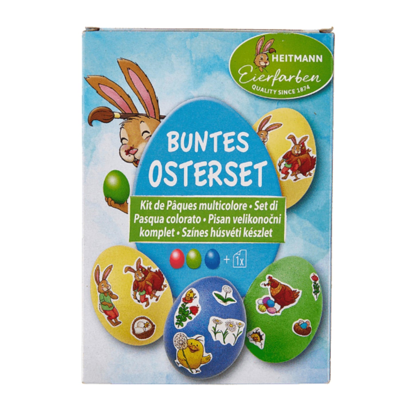 HEITMANN Easter Decoration Multi-Color HEITMANN - Coloring kit for easter eggs