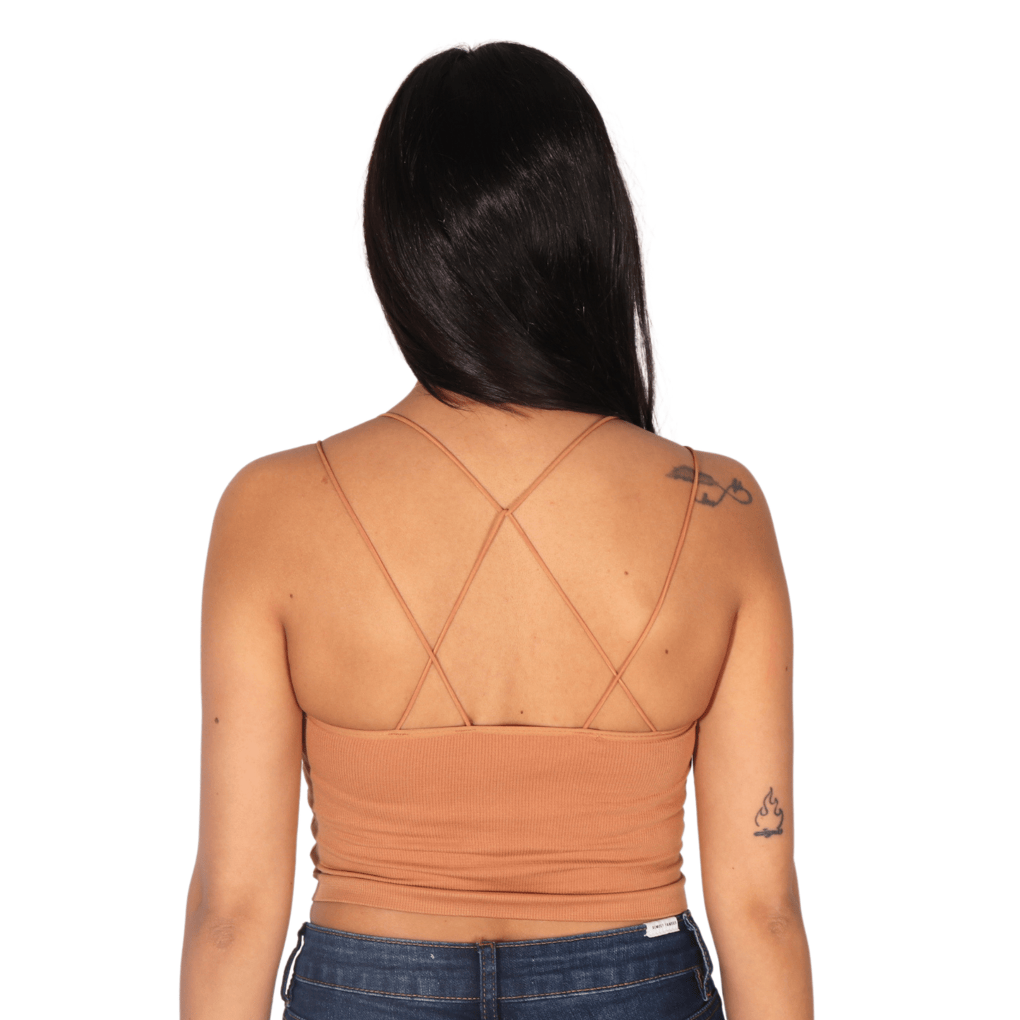 HIPPIE ROSE Womens Tops HIPPIE ROSE - Seamless Strappy Tank Top