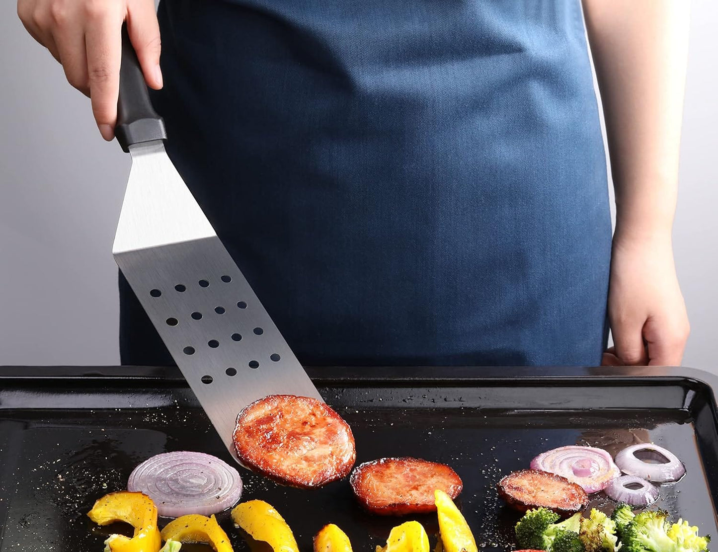 HOME DIVISION Kitchenware Silver HOME DIVISION - Stainless Steel BBQ Grilling Spatula