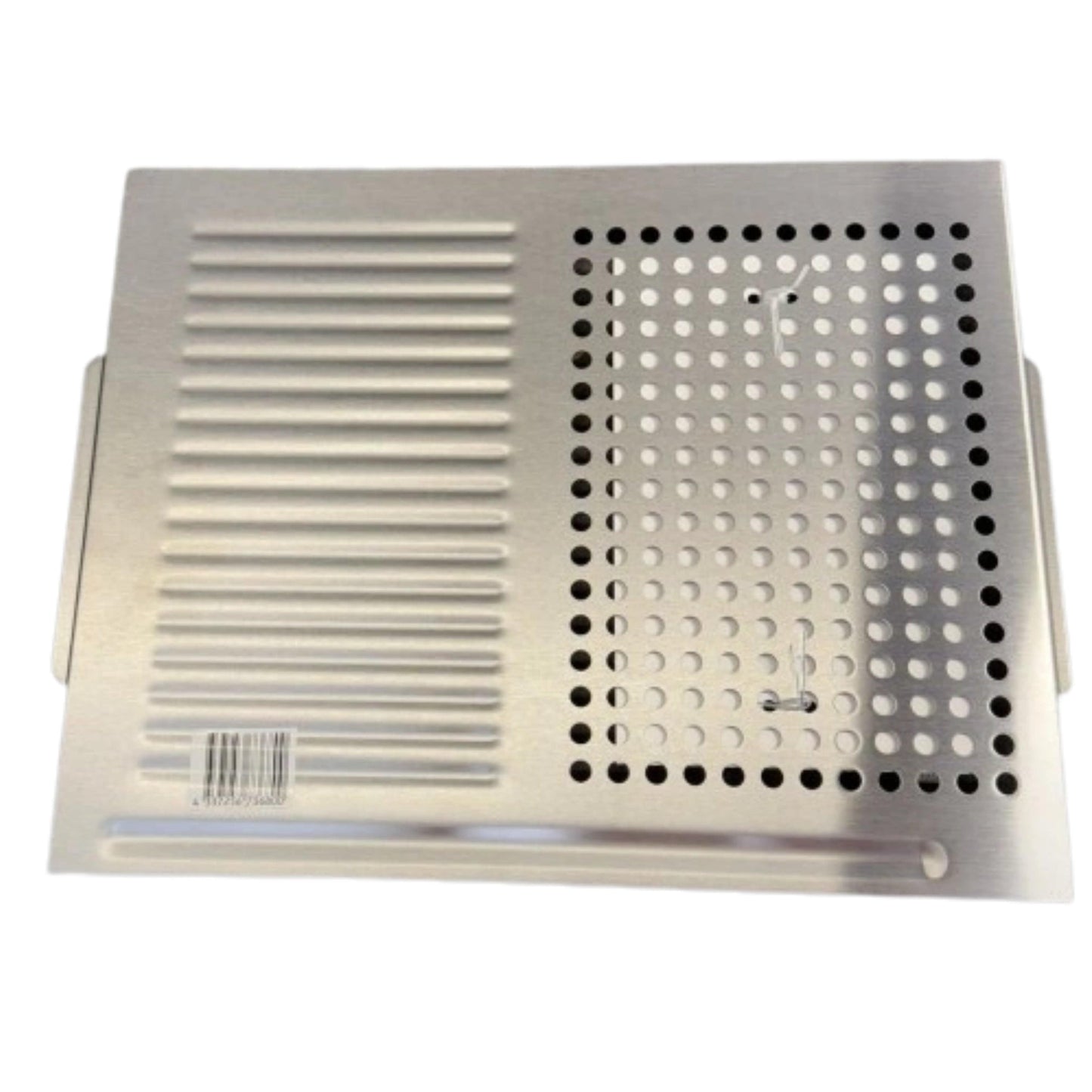 HOME IDEAS Barbecue & Accessories Silver HOME IDEAS - Stainless Steel Vegetable Grill Plate Home Ideas