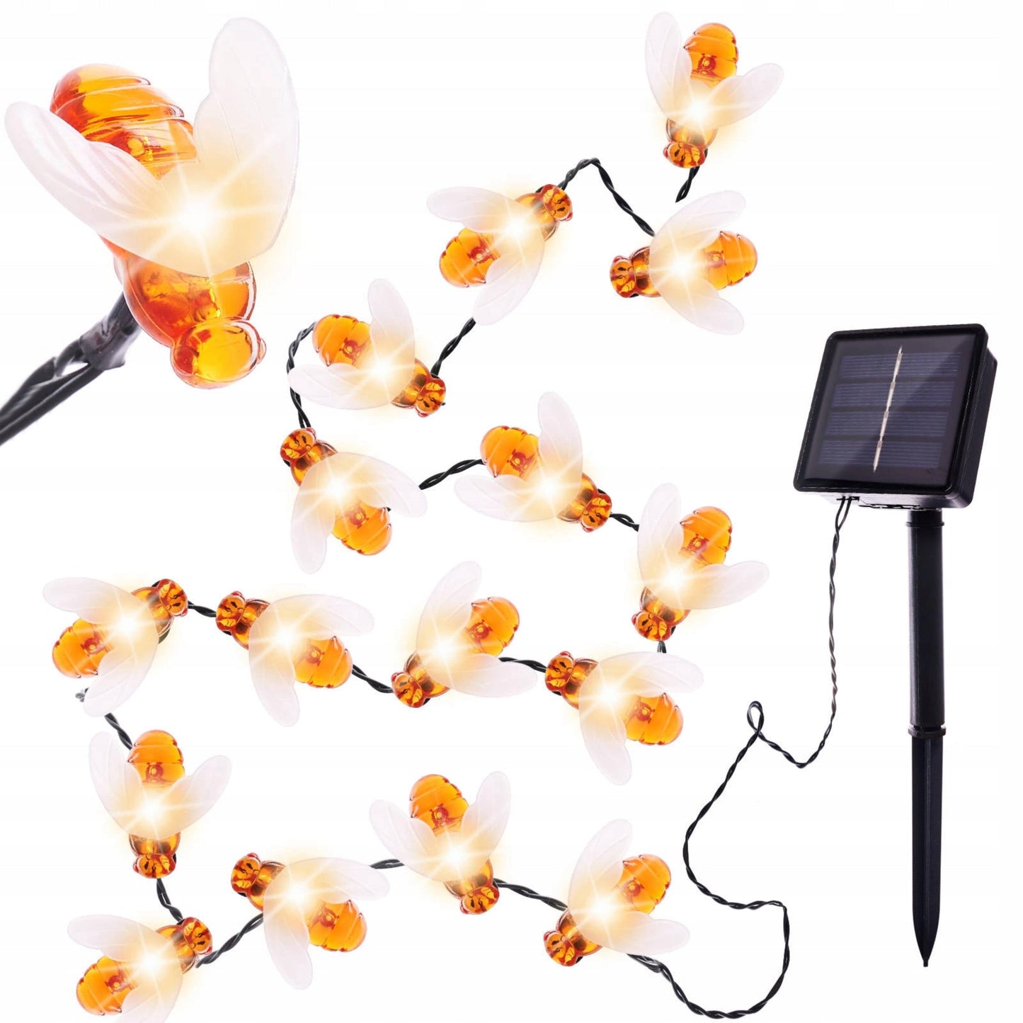 HOME IDEAS Garden Accessories HOME IDEAS - Solar Lamps Bees