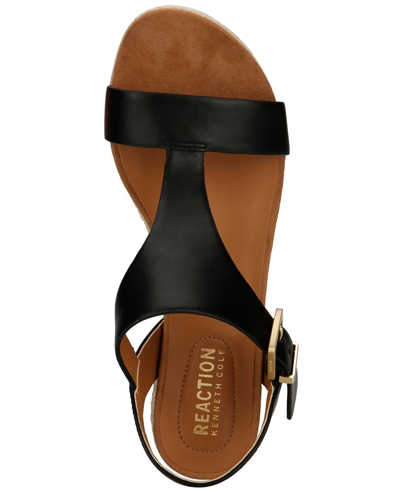 REACTION - Card Wedge Espadrille Sandals