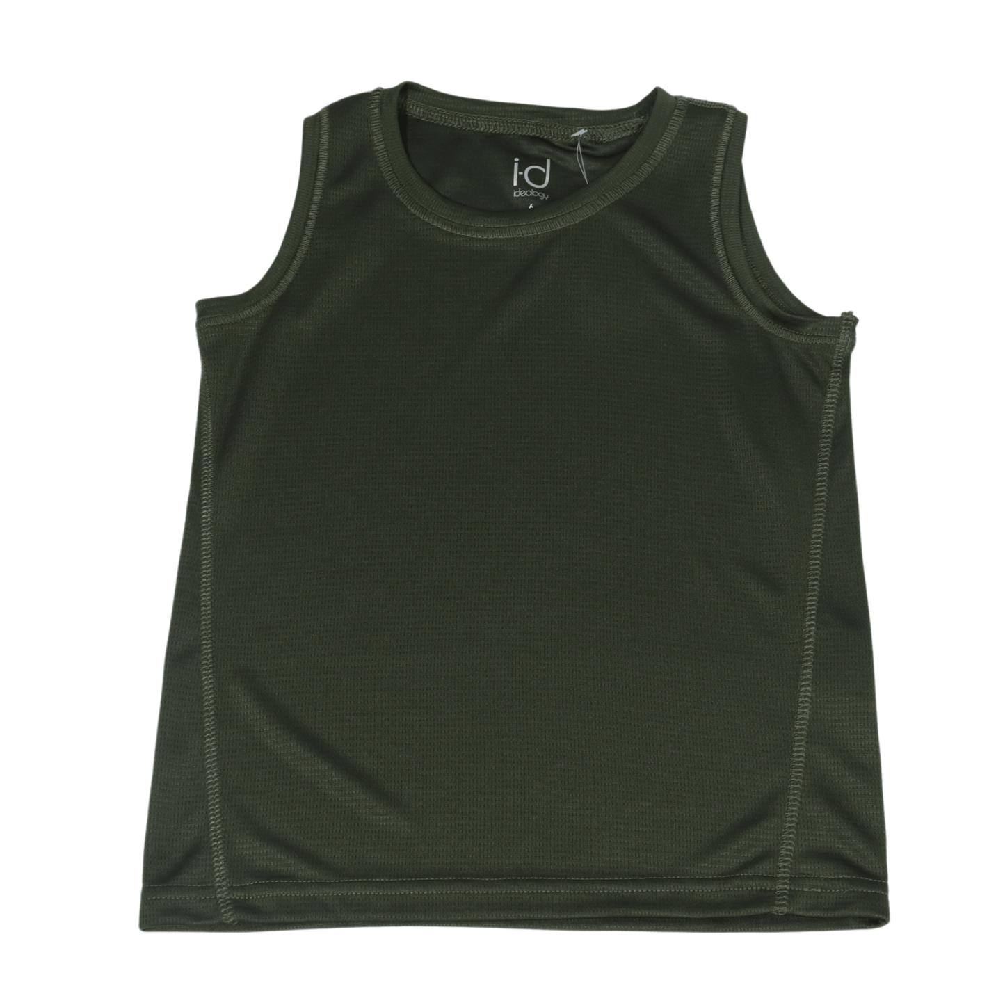 IDEOLOGY Boys Tops XS / Green IDEOLOGY - Solid crew neck tank top