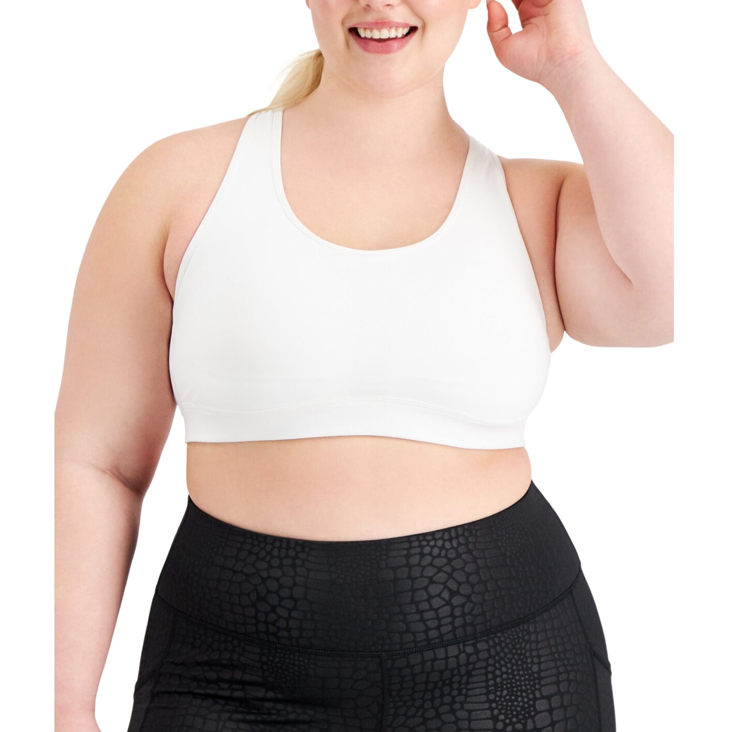IDEOLOGY Womens sports XXL / White IDEOLOGY - Performance Medium Impact Sports Bra
