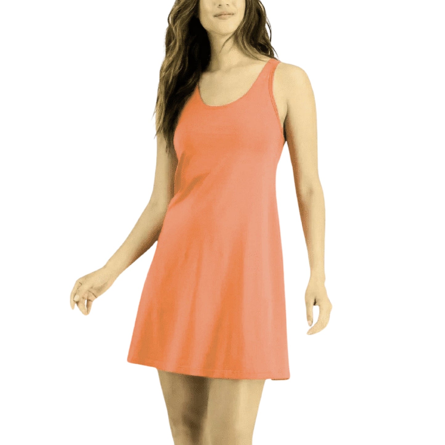 IDEOLOGY Womens sports L / Coral IDEOLOGY - Solid Performance Dress