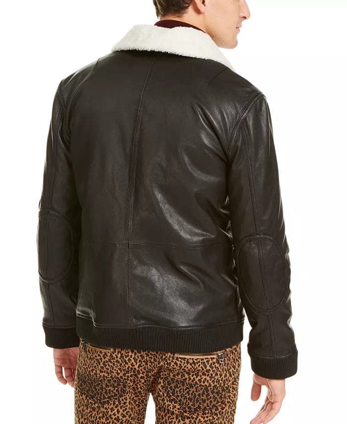 INC INTERNATIONAL CONCEPTS Mens Jackets XL / Black INC - Mens Jacket with Faux Fur Collar