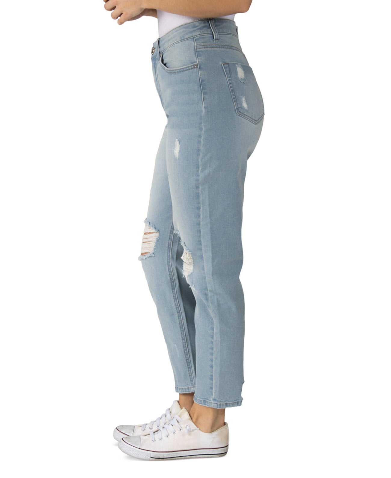 INDIGO REIN Womens Bottoms INDIGO REIN - Stretch Mom Jeans