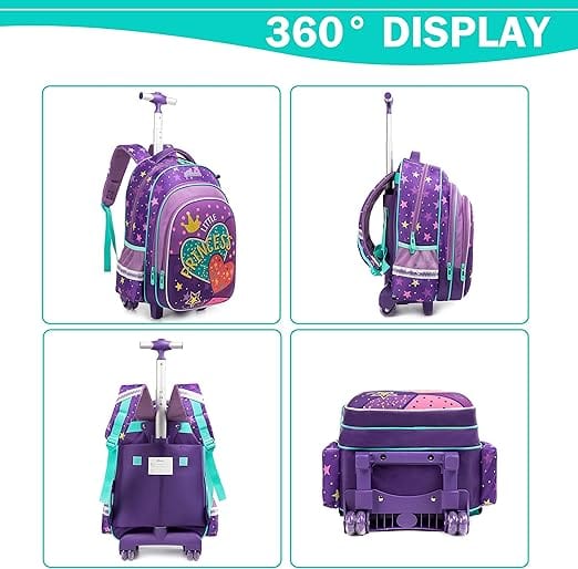JASMINESTAR School Bags Multi-Color JASMINESTAR - Student Backpack Trolley School Bags Customized Printing Girls