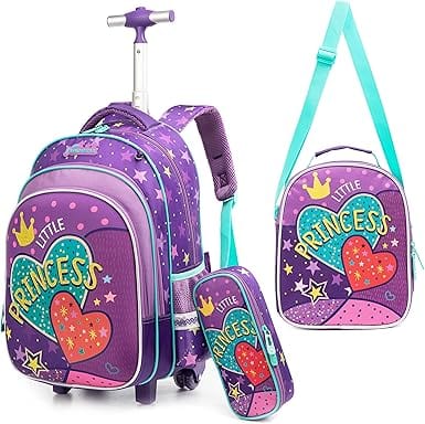 JASMINESTAR School Bags Multi-Color JASMINESTAR - Student Backpack Trolley School Bags Customized Printing Girls