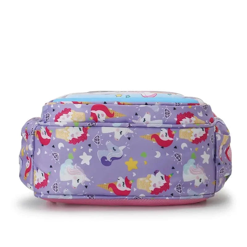 JINBOSHI School Bags Multi-Color JINBOSHI - Printed School Backpack
