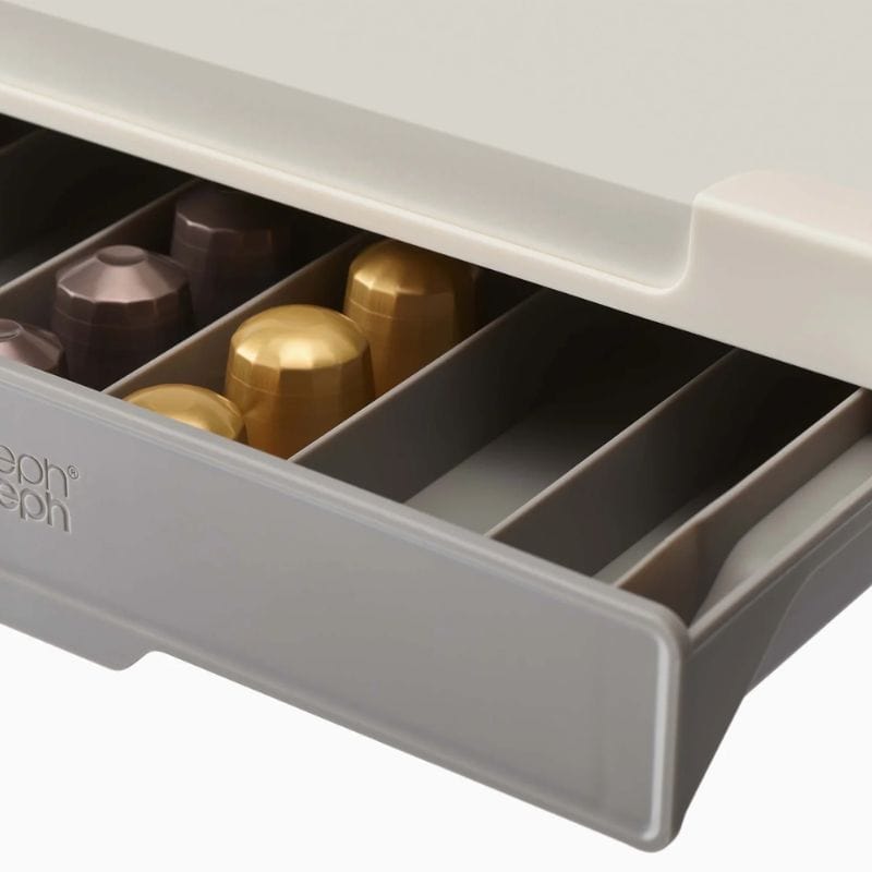 JOSEPH JOSEPH Kitchenware JOSEPH JOSEPH - CupboardStore™ Grey Under-shelf Coffee Pod Drawer
