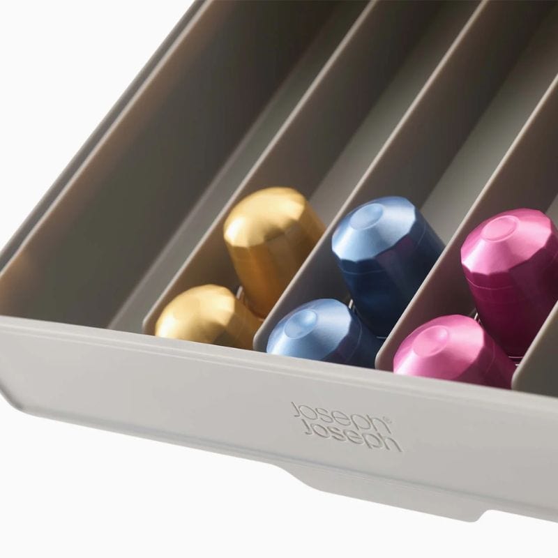 JOSEPH JOSEPH Kitchenware JOSEPH JOSEPH - CupboardStore™ Grey Under-shelf Coffee Pod Drawer