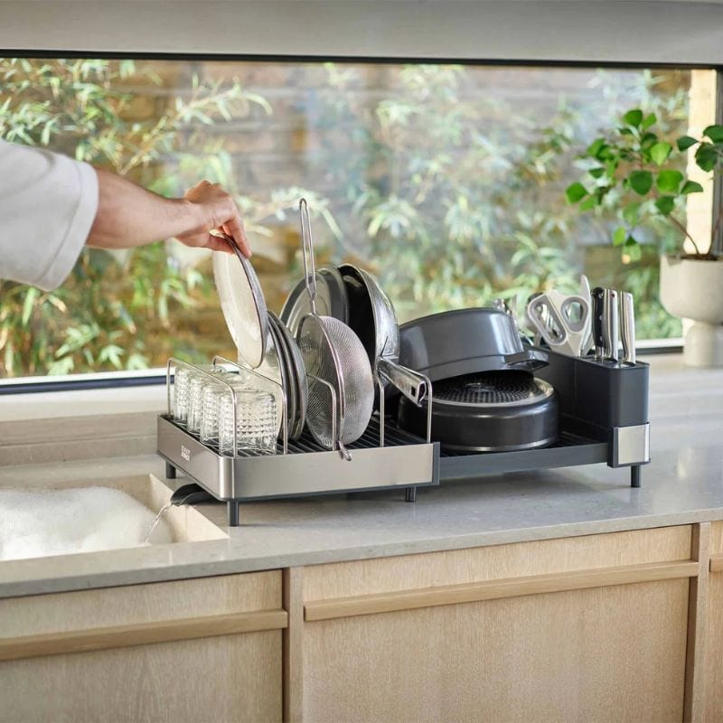 JOSEPH JOSEPH Kitchenware JOSEPH JOSEPH - Extend™ Max Stainless-steel Expandable Dish Drainer