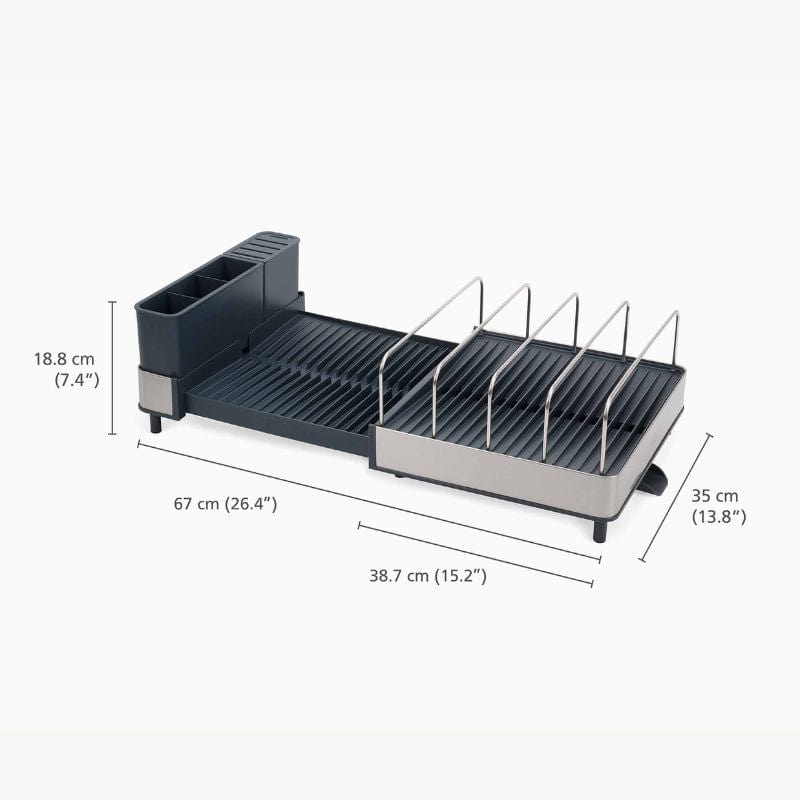 JOSEPH JOSEPH Kitchenware JOSEPH JOSEPH - Extend™ Max Stainless-steel Expandable Dish Drainer