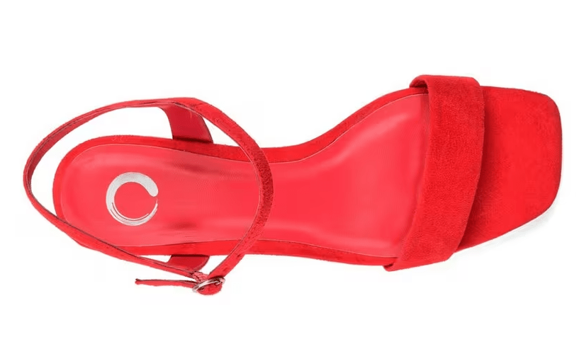 JOURNEE COLLECTION Womens Shoes 43 / Red JOURNEE COLLECTION - Beyla Block Heel Pumps
