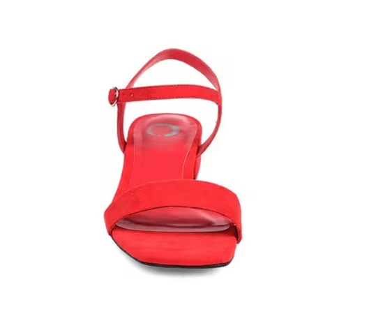 JOURNEE COLLECTION Womens Shoes 43 / Red JOURNEE COLLECTION - Beyla Block Heel Pumps