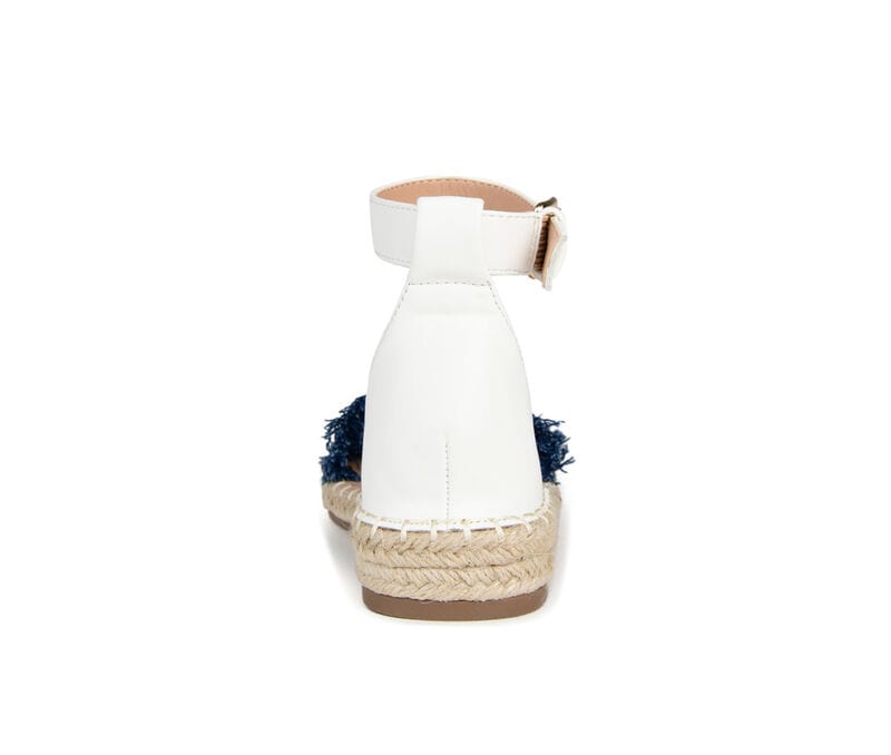 JOURNEE COLLECTION Womens Shoes 41 / Multi-color JOURNEE COLLECTION - Espadrille Denim Sandals