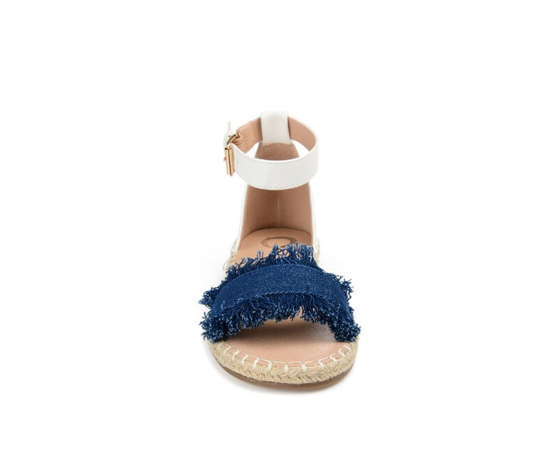 JOURNEE COLLECTION Womens Shoes 41 / Multi-color JOURNEE COLLECTION - Espadrille Denim Sandals