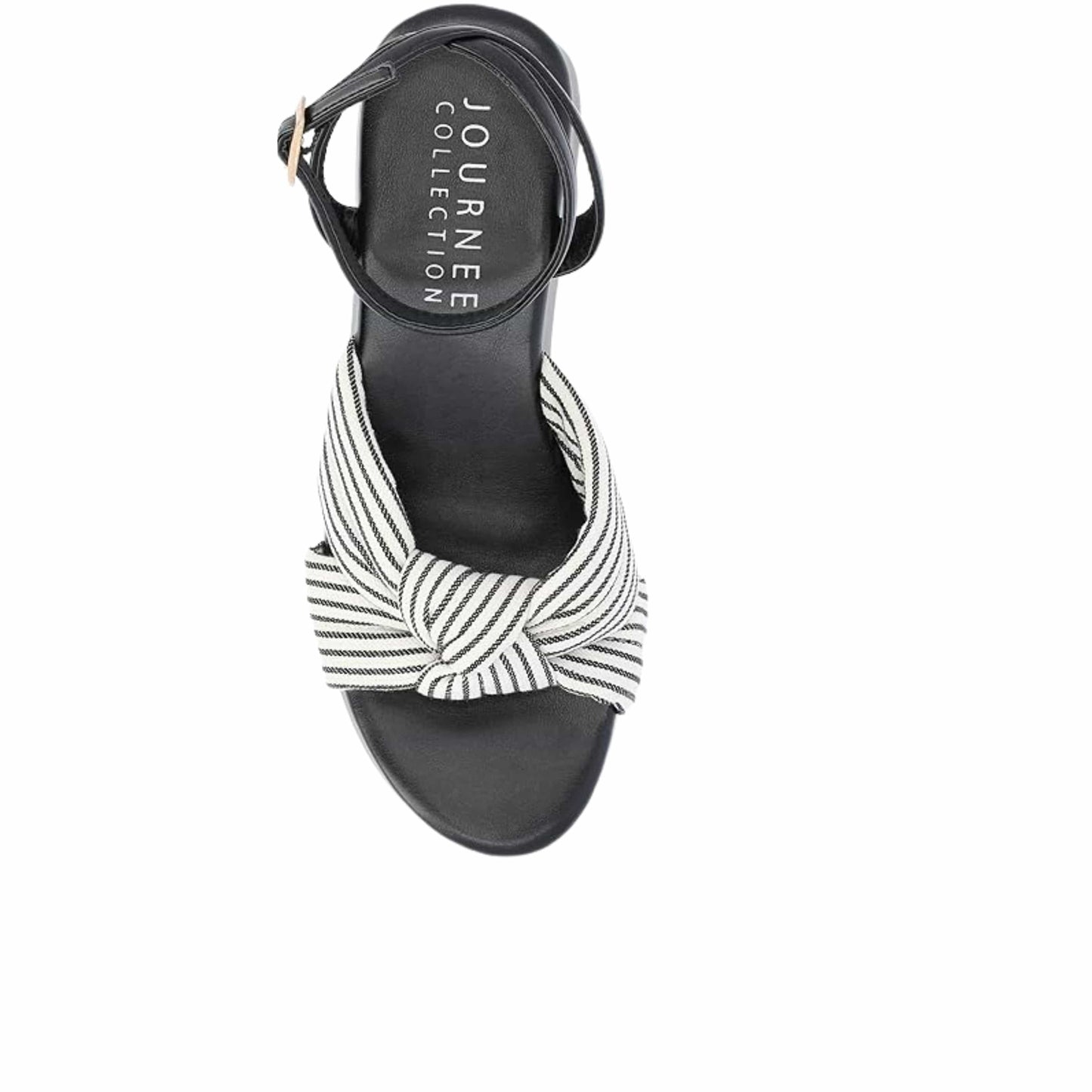 JOURNEE COLLECTION Womens Shoes 39.5 / Multi-Color JOURNEE COLLECTION - Faux Leather Platform Sandals