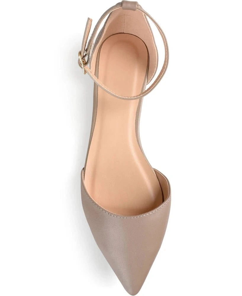 JOURNEE COLLECTION Womens Shoes JOURNEE COLLECTION - Reba Ankle Strap Flat