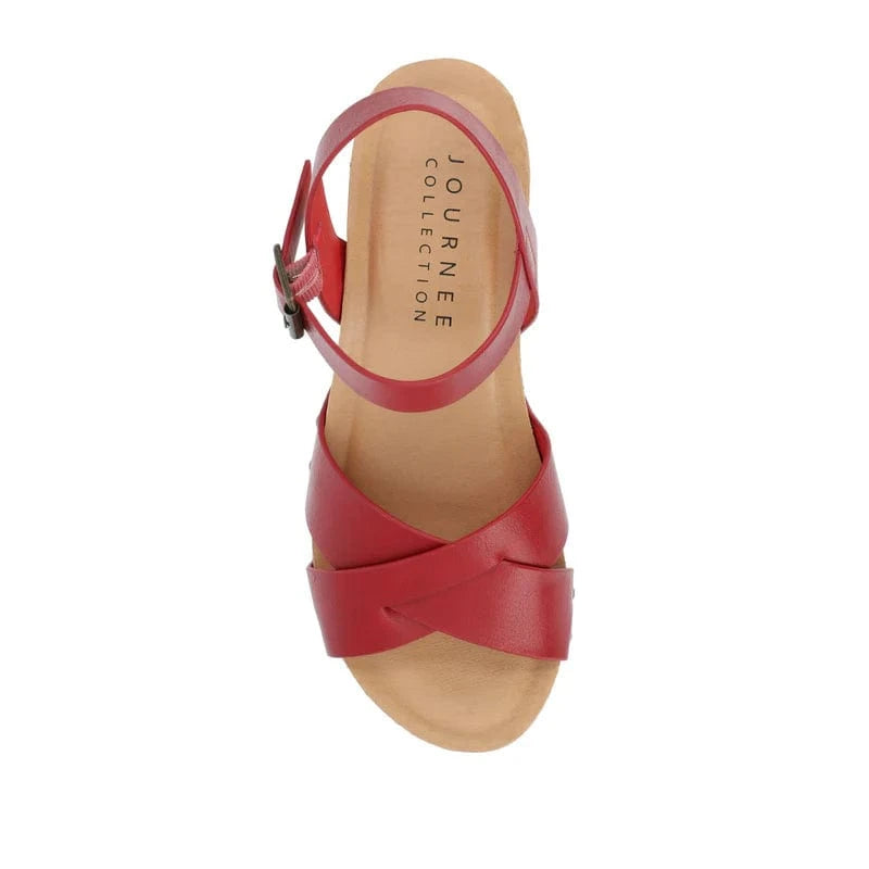 JOURNEE COLLECTION Womens Shoes 37.5 / Multi-Color JOURNEE COLLECTION - Valentina Heeled Sandals