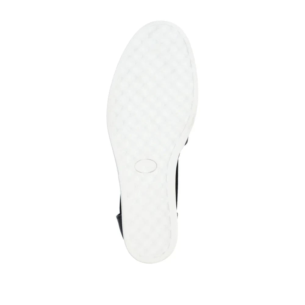 JOURNEE COLLECTION Womens Shoes 38.5 / Black JOURNEE COLLECTION - Wedge Sneakers In Faux Leather