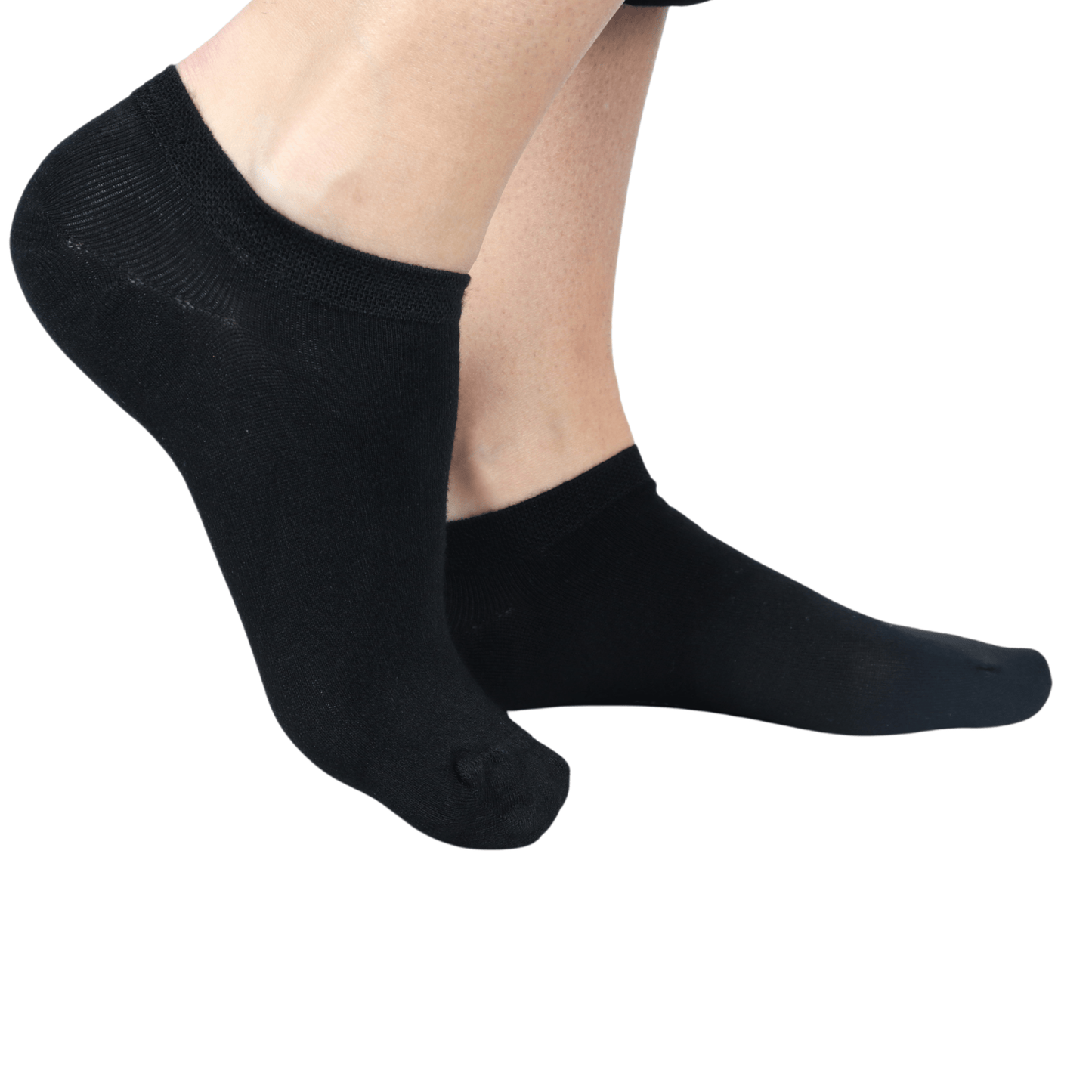 JUAN RAUL Socks One Size / Black JUAN RAUL - Solid ankle logo socks